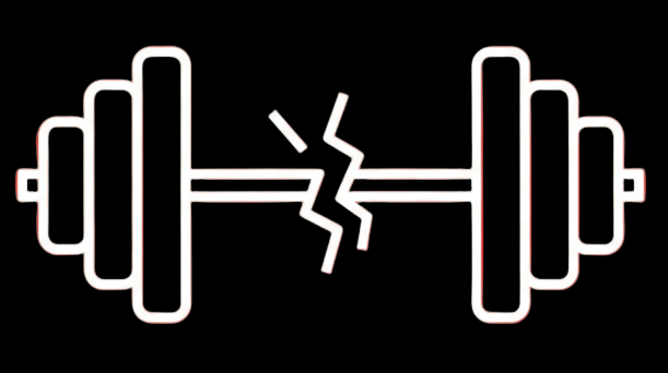 break barbell symbol